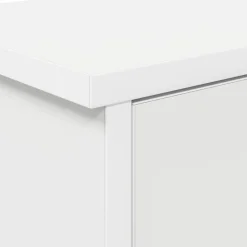 vidaXL Perchero de pared 50 x 20 x 30 cm Madera de ingeniería White Best