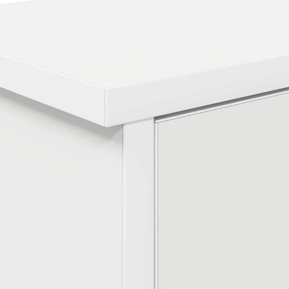 vidaXL Perchero de pared 50 x 20 x 30 cm Madera de ingeniería White Best