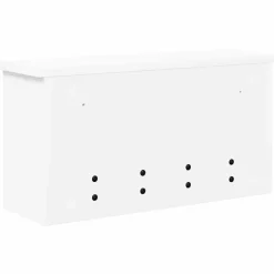 vidaXL Perchero de pared 50 x 16 x 26 cm Madera de ingeniería White Sale