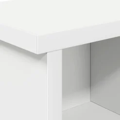 vidaXL Perchero de pared 50 x 16 x 26 cm Madera de ingeniería White Sale