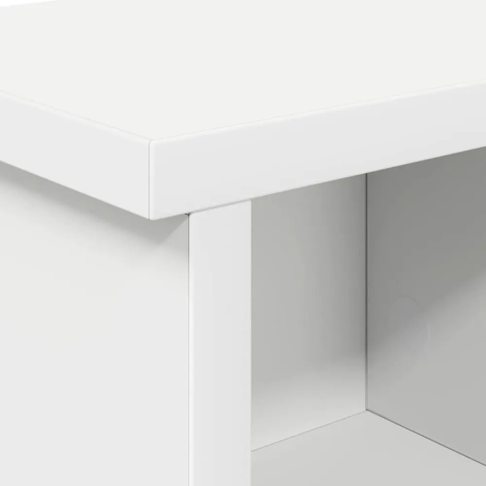 vidaXL Perchero de pared 50 x 16 x 26 cm Madera de ingeniería White Sale