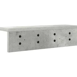 vidaXL Perchero de pared Gris Concreto 40 x 10,5 x 10,5 cm Gris hormig&oacute;n Online
