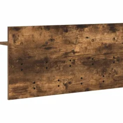 vidaXL Estanterías-Perchero de pared con estante 80 x 40 x 12 cm
