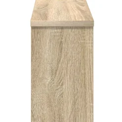 vidaXL Perchero de pared con estante 50 x 16 x 26 cm Roble Sonoma New