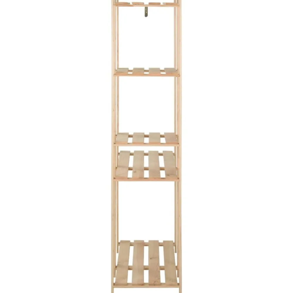 vidaXL Productos Del Hogar-Perchero de ropa de madera maciza de pino 110x38x170 cm