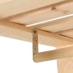 vidaXL Productos Del Hogar-Perchero de ropa de madera maciza de pino 110x38x170 cm