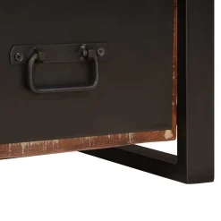 vidaXL Productos Del Hogar-Perchero 40 x 40 x 90 cm Madera sólida recuperada