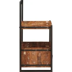 vidaXL Productos Del Hogar-Perchero 40 x 40 x 90 cm Madera sólida recuperada