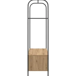 vidaXL Perchero para ropa Roble Marrón 100 x 44 x 160 cm Roble artisan New