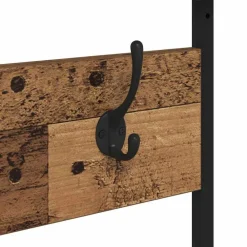 vidaXL Productos Del Hogar-Perchero para ropa con estante 100 x 41 x 184 cm