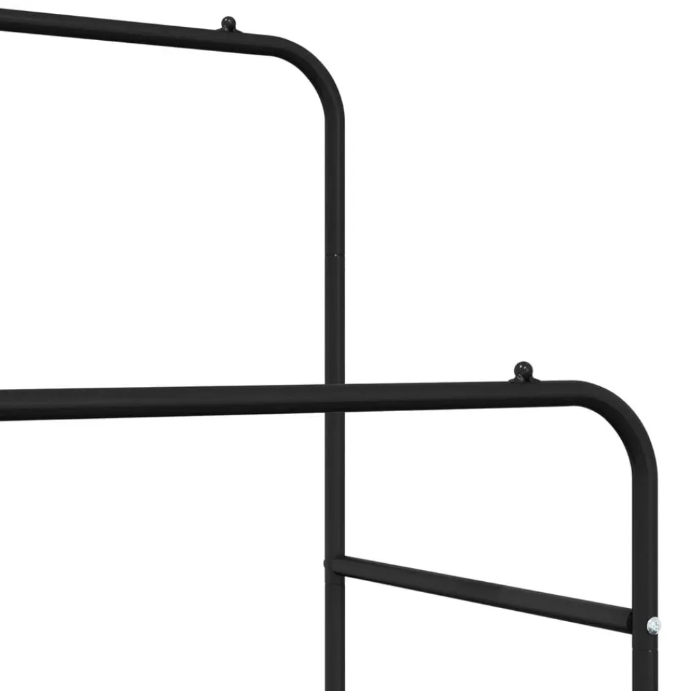 vidaXL Productos Del Hogar-Perchero para ropa con estante con rueda 80 x 53 x 156 cm