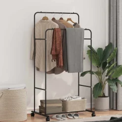 vidaXL Productos Del Hogar-Perchero para ropa Liso 80 x 53 x 156 cm