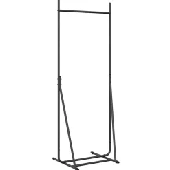 vidaXL Perchero para ropa Negro 62 x 48 x 158 cm Acero Clearance