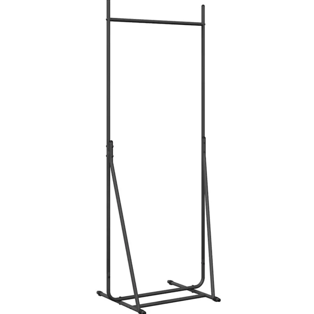 vidaXL Perchero para ropa Negro 62 x 48 x 158 cm Acero Clearance