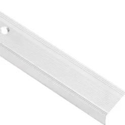 vidaXL Perfiles de peldaños forma de L 15 uds aluminio plata 90 cm Plateado Outlet