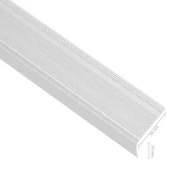 vidaXL Perfiles de peldaños forma de L 15 uds aluminio plata 90 cm Plateado Online
