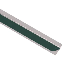 vidaXL Materiales De Construcción-Perfiles de peldaños forma de L 15 uds aluminio champán 90 cm