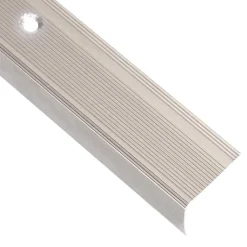 vidaXL Perfiles de peldaños forma de L 5 uds aluminio champán 90 cm champ&aacute;n Hot