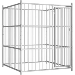 vidaXL Perrera de exterior 150x150x185 cm Discount