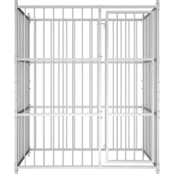 vidaXL Perrera de exterior 150x150x185 cm Discount