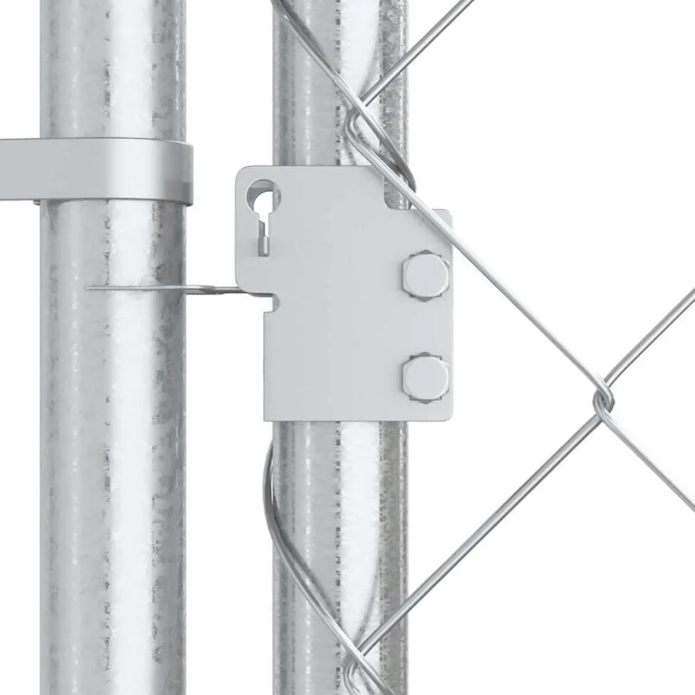 vidaXL Productos Para Mascotas-Perrera de exterior con toldo 382x192x225 cm