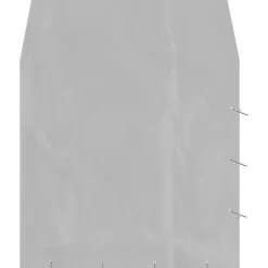 vidaXL Productos Para Mascotas-Perrera de exterior con toldo acero galvanizado plata 2x2x2,5 m