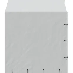 vidaXL Productos Para Mascotas-Perrera de exterior con toldo acero galvanizado plata 2x2x2,5 m