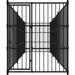 vidaXL Perrera de exterior 450x150x185 cm Clearance
