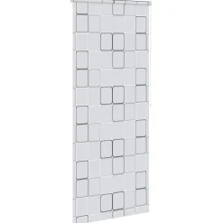 vidaXL Persiana enrollable de ducha cuadrados 80x240 cm New