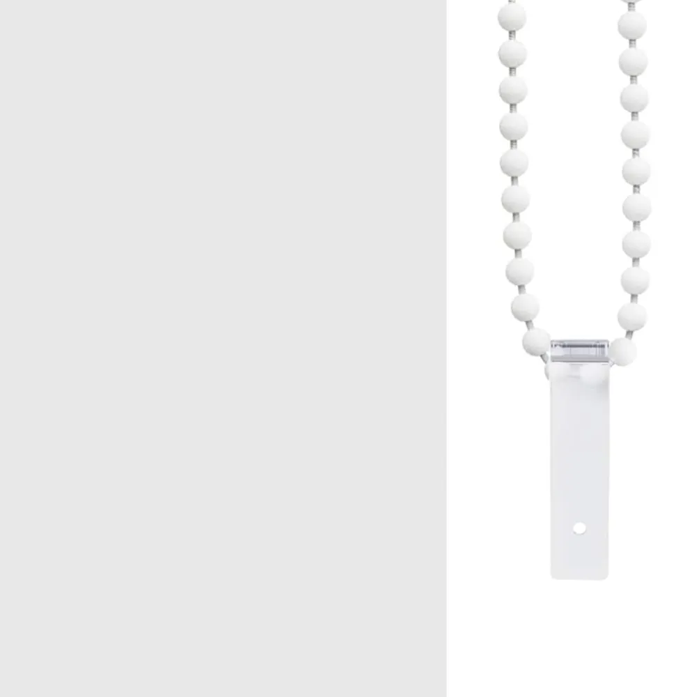 vidaXL Persiana enrollable de ducha blanco 80x240 cm Best