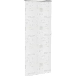 vidaXL Accesorios Para El Baño-Persiana enrollable de ducha Splash 80x240 cm