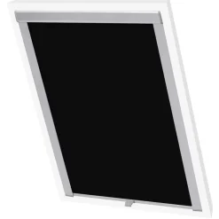 vidaXL Persiana opaca enrollable negra S06/606 Negro Sale