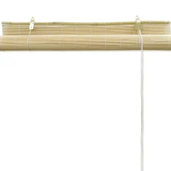 vidaXL Decoración-Persianas enrollables de bambú 80x160 cm
