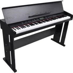 vidaXL Arte Y Ocio-Piano Electrónico/Piano Digital con 88 teclas y atril