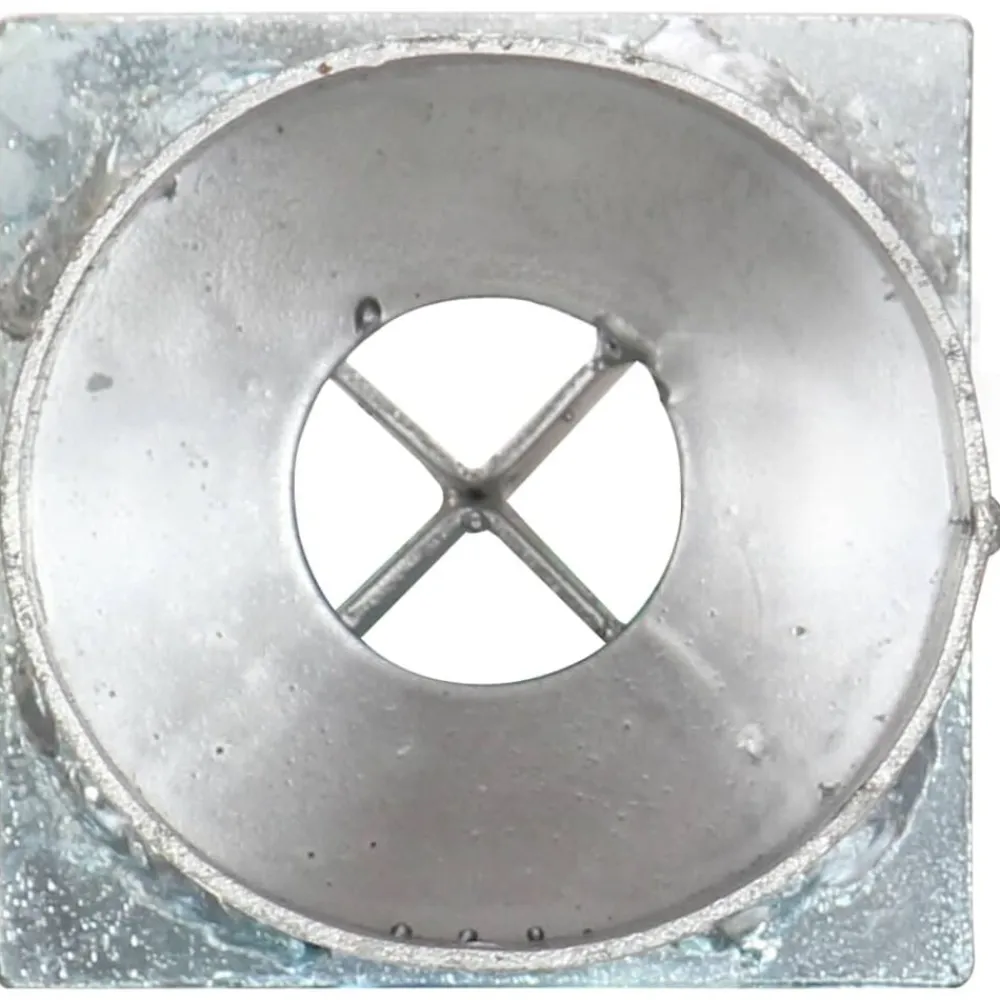 vidaXL Picas de tierra 2 unidades acero galvanizado plateado 8x61 cm Clearance