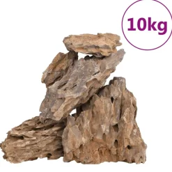 vidaXL Productos Para Mascotas-Piedras de dragón mezcla de colores 10 kg 10-30 cm