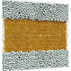 vidaXL Piedras de Jardín Marrón 12 cm Cristal Marr&oacute;n Clearance
