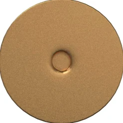 vidaXL Accesorios De Bricolaje-Pies de Soporte 2 pcs Dorado 98 x 40 mm Hierro