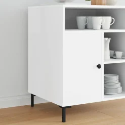 vidaXL Pies de Soporte 2 pcs Negro 57 x 57 x 100 mm Hierro Best