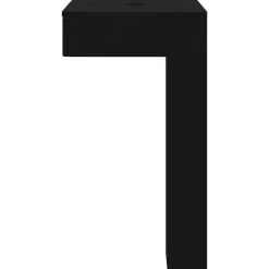 vidaXL Pies de Soporte 2 pcs Negro 57 x 57 x 100 mm Hierro Best
