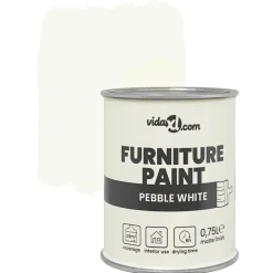 vidaXL Pintura para muebles 0,75 L Impresión en pared cantos rodantes Outlet