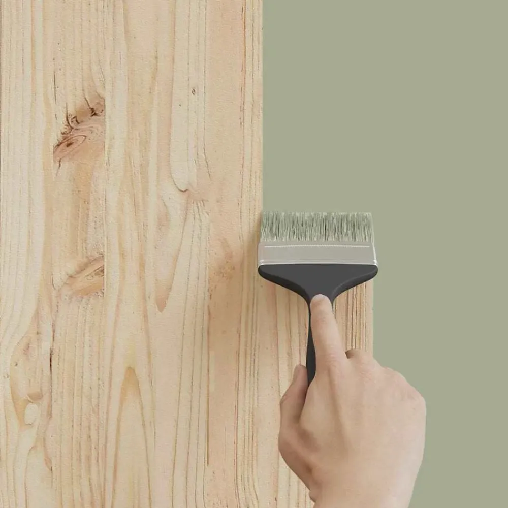 vidaXL Consumibles Para Construcción-Pintura para muebles Verde 0,75 L Impresión en pared