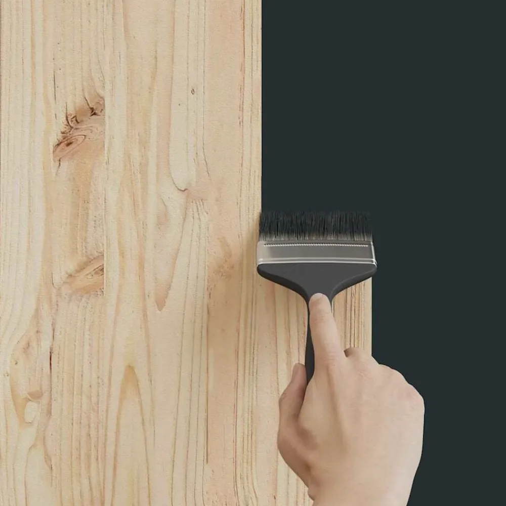 vidaXL Pintura para muebles 0,75 L Impresión en pared Negro Sale