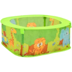 vidaXL Piscina de bolas para niños con 300 bolas 75x75x32 cm Multicolor 1 Clearance
