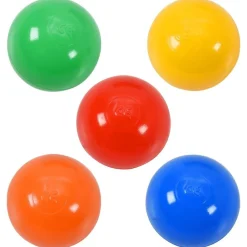 vidaXL Juguetes-Piscina de bolas para niños con 300 bolas 75x75x32 cm