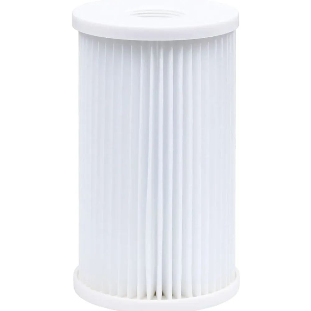 vidaXL Piscina de chapoteo skimmer colgante y bomba 350x90 cm Blanco New