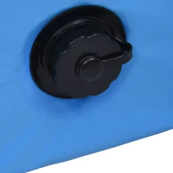 vidaXL Piscina para perros plegable PVC 80x20 cm Azul