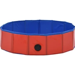 vidaXL Productos Para Mascotas-Piscina para perros plegable PVC 80x20 cm