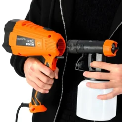 vidaXL Pistola de pintura eléctrica con 3 tamaños boquilla 500W 800ml New