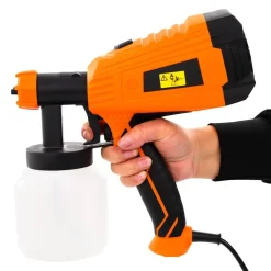 vidaXL Pistola de pintura eléctrica con 3 tamaños boquilla 500W 800ml New